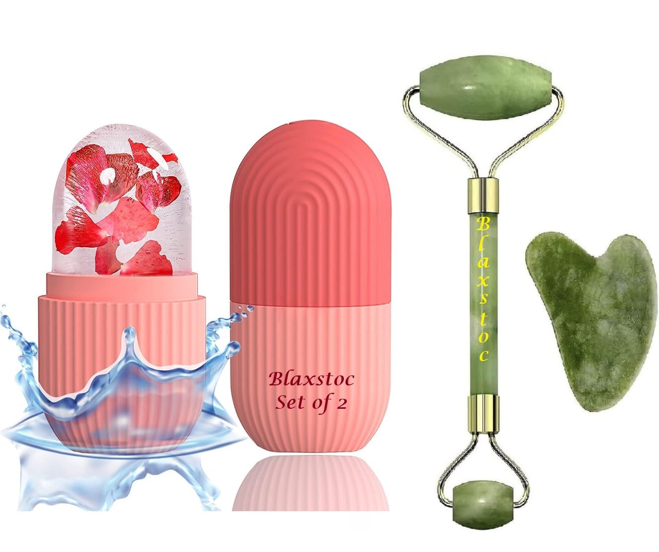 See full amazon price history chart for BLAXSTOC Reusable Jade Roller & Gua Sha Stone - Set of 3 with Ice Roller for Face, Guasha Facial Tool & Gua Sha Stone for face, Facial Ice Roller & Ice Massager Jade Roller for Face Massager BLAXSTOC Reusable Jade Roller & Gua Sha Stone - Set of 3 with Ice Roller for Face, Guasha Facial Tool & Gua Sha Stone for face, Facial Ice Roller & Ice Massager Jade Roller for Face Massager (B0CZDTH4KP) Amazon Price History, Amazon Price Tracker