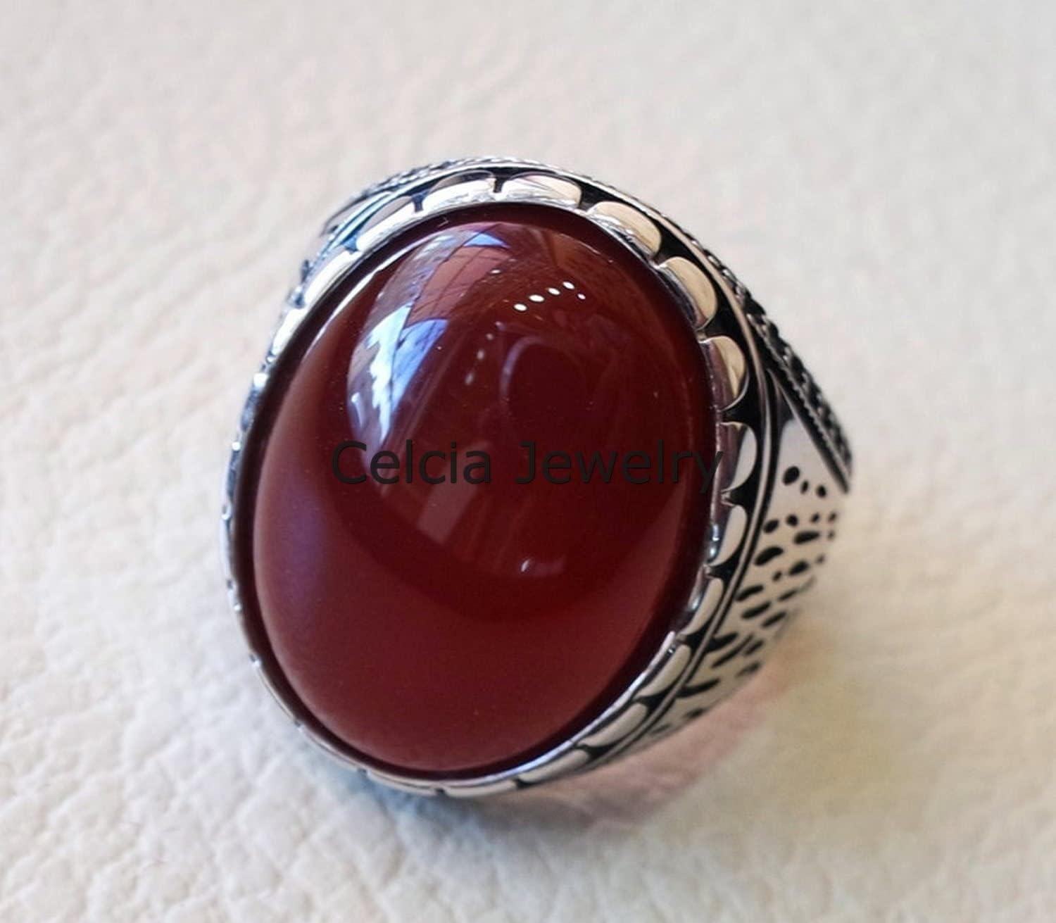 Gemstone Antique Ring, Wedding Gifts Ring For Men, Birthday Anniversary Gifts For Dad Husband Boyfriend, Statement Ring, Engagement Gifts