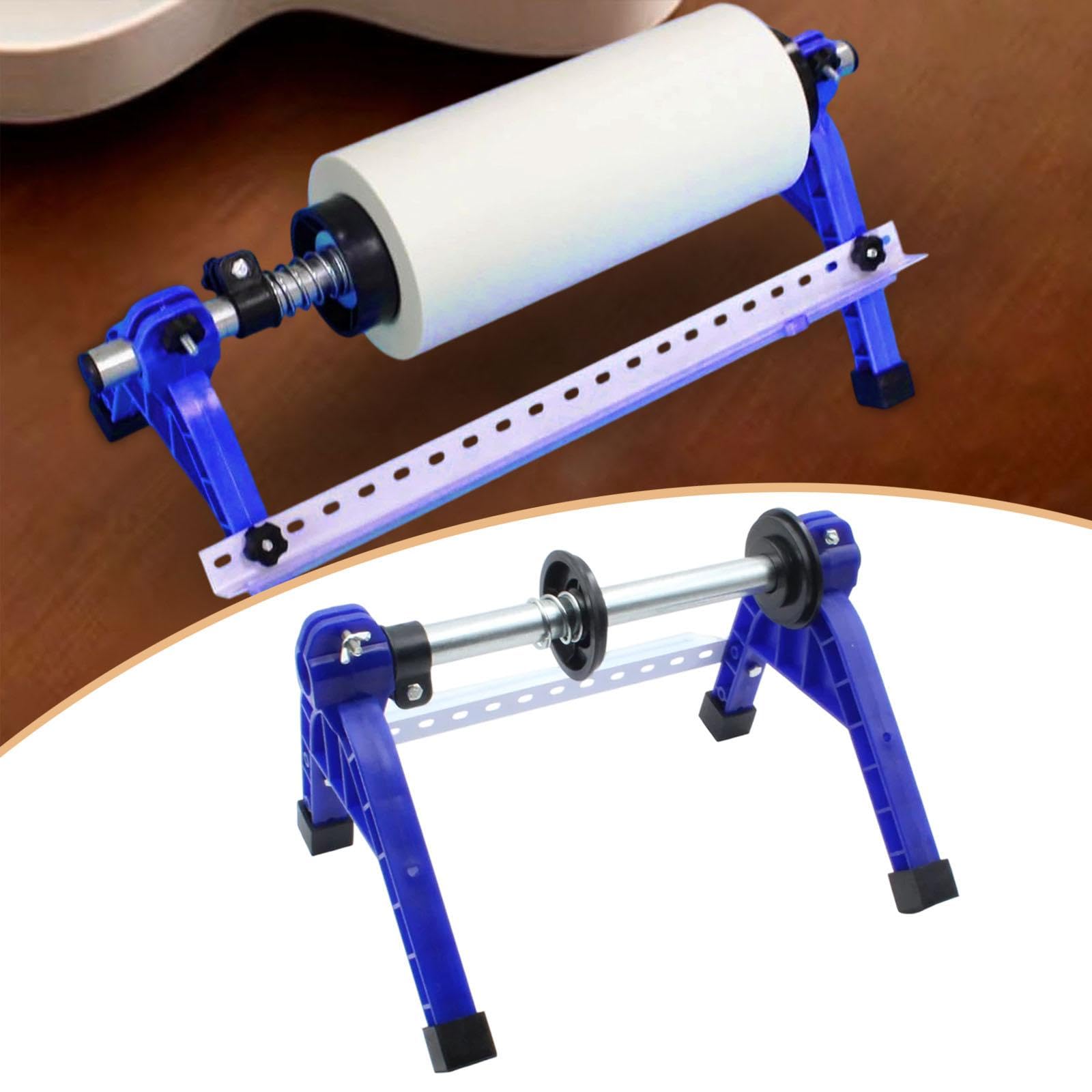 Dispensador de Film Estirable, Dispensador de Rollos de Film Transparente para Uso Doméstico E Industrial.