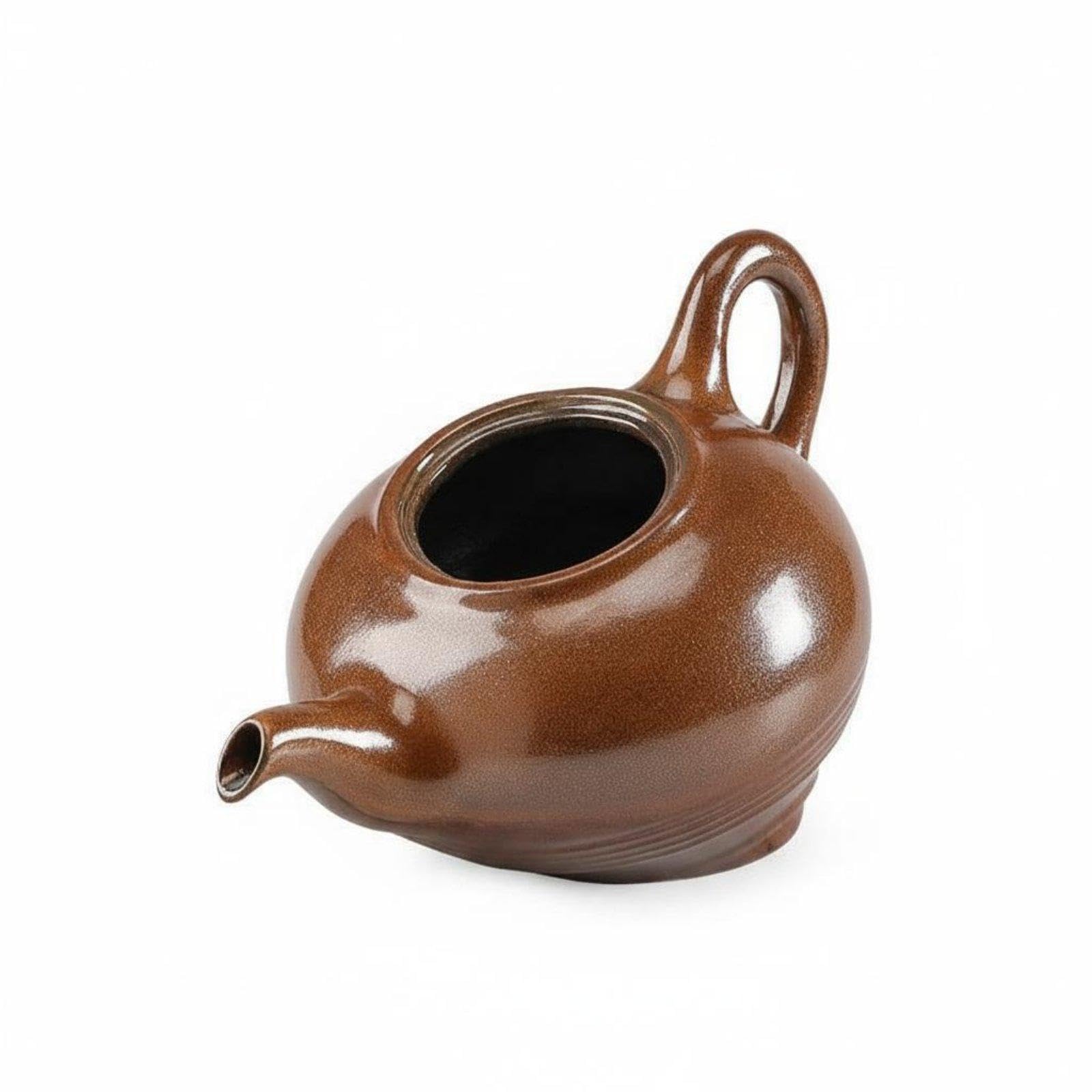 Fortunate Cat Water Feature Good Luck Ceramic Water Water Feature Opening Gift Indoor Water Feature for Cashier Counter, Store, Entryway M Teapot Brown|Home & Garden| Lamps Lighting & Cei-image-39