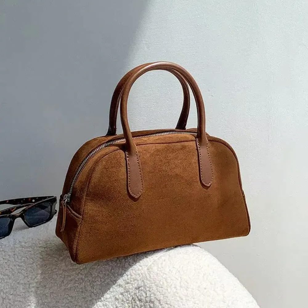 Bowling Handbag, Retro For Women, Large Capacity Carrying Pillow Bag