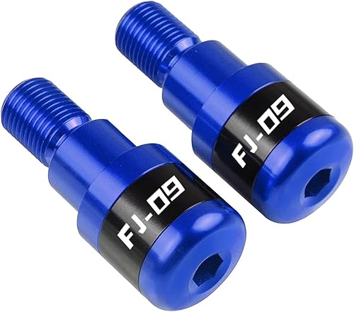 Contrapeso 78 "0.866 in motocicleta CNC accesorios manillar mano agarraderas barra tapa tapa enchufe para Yamaha MT-09 para Tracker MT09 FJ09