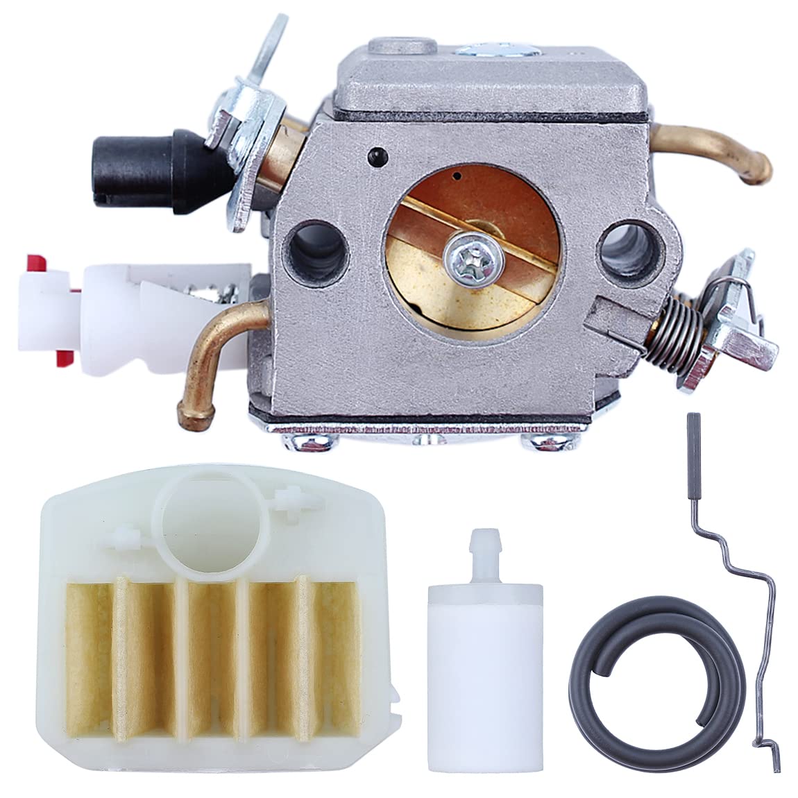 Kit Carburatore Per Motosega Husqvarna 346xp 350 353 HAISHINE Carburetor Carb Rebuild Kit Per Husqvarna 340 346 353 350 Kit Carburatore Husqvarna