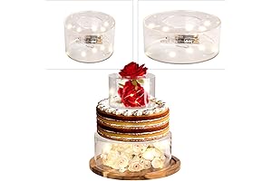 Clear Acrylic Cake Stand for Tiered Cakes