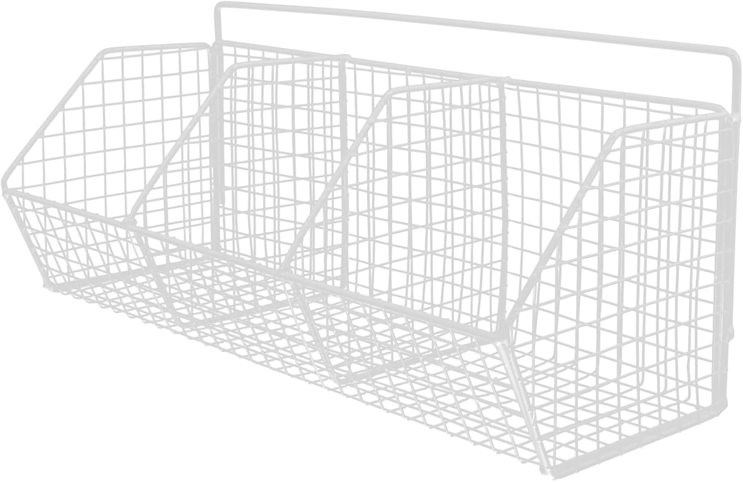 Cabilock 3pcs Wall Mounted Baskets Kitchen Storage Holder Garlic Basket Wall Fruit Easy Install