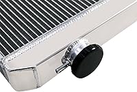 Vista 7 de Radiador de aluminio de 4 filas para Toyota Land Cruiser FJ40 4.6L 3.9L L6 1958-1984 AT