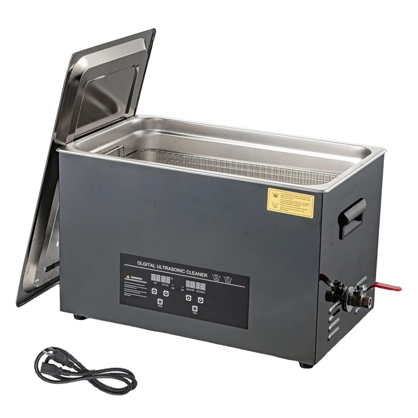 15L Ultra Cleaner Cyfrowa Ogrzewająca Stal Nierdzewna Ultra Czyszcząca Maszyna 40KHZ