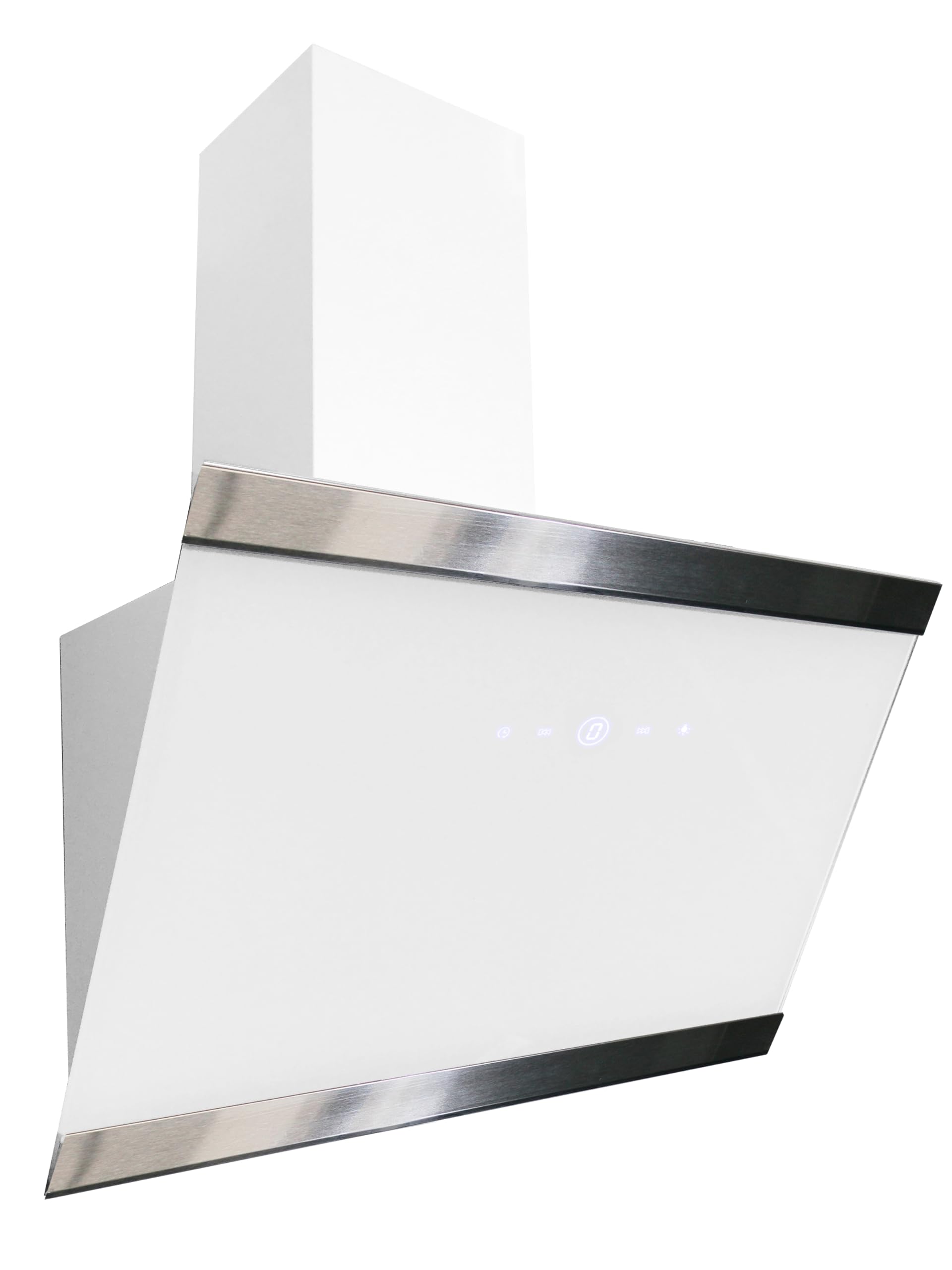Respekta Scala per cappa inclinata CH89160W-20, 60 cm, Touch Control, bianco, A+++