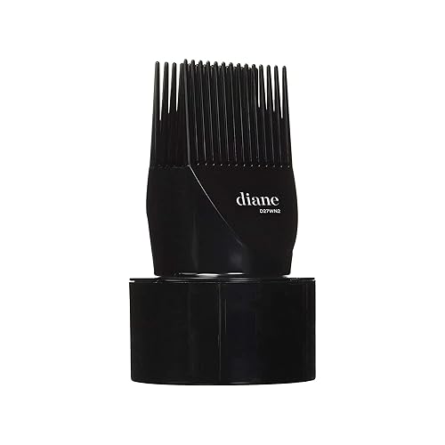 Miniatura 3 de Diane Accesorio de púa para secadora  Accesorio de peine para secador, se adapta a la mayoría de secadoras con barriles de 2 pulgadas  Negro  D27WN2