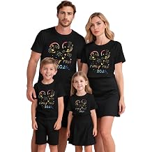 Magical Family Shirts Matching 2026 Vacation Family Matching Outfits Cute Summer Trip Clothes