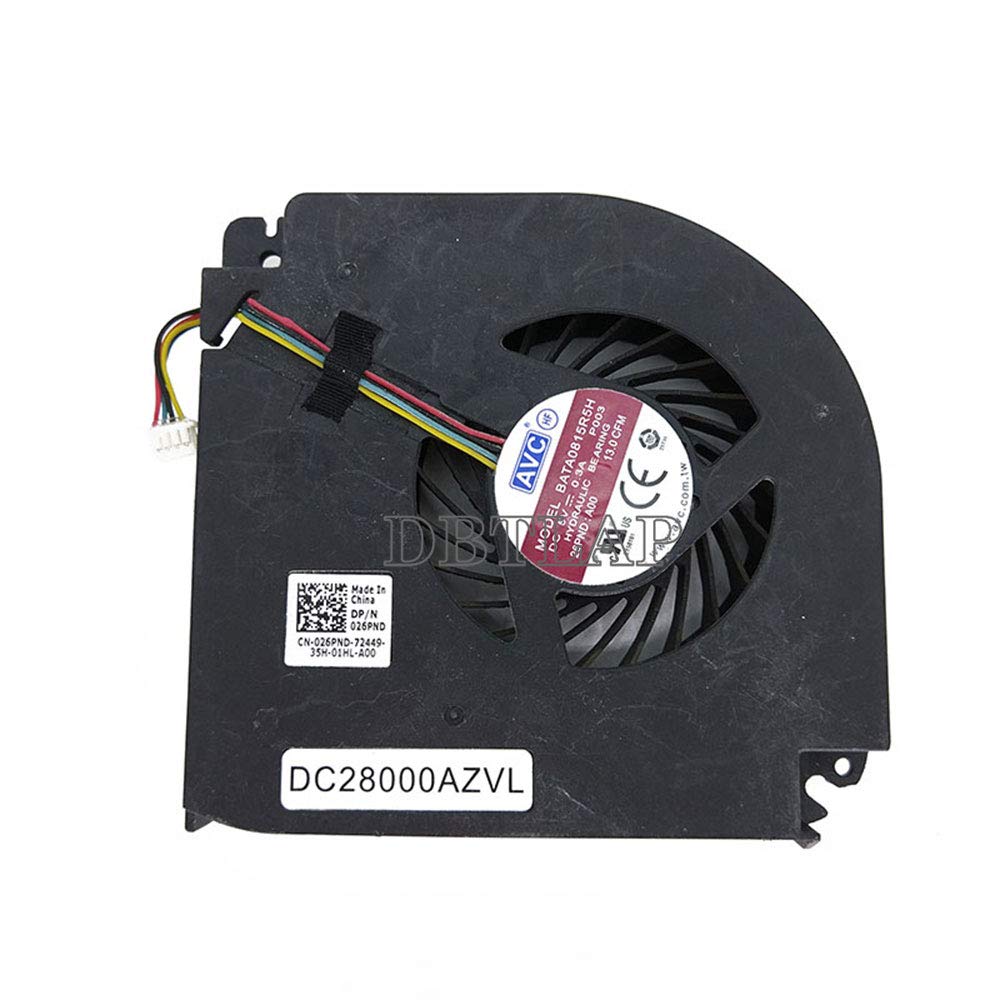 DBTLAP Laptop CPU Fan Compatible for Dell Precision M6700