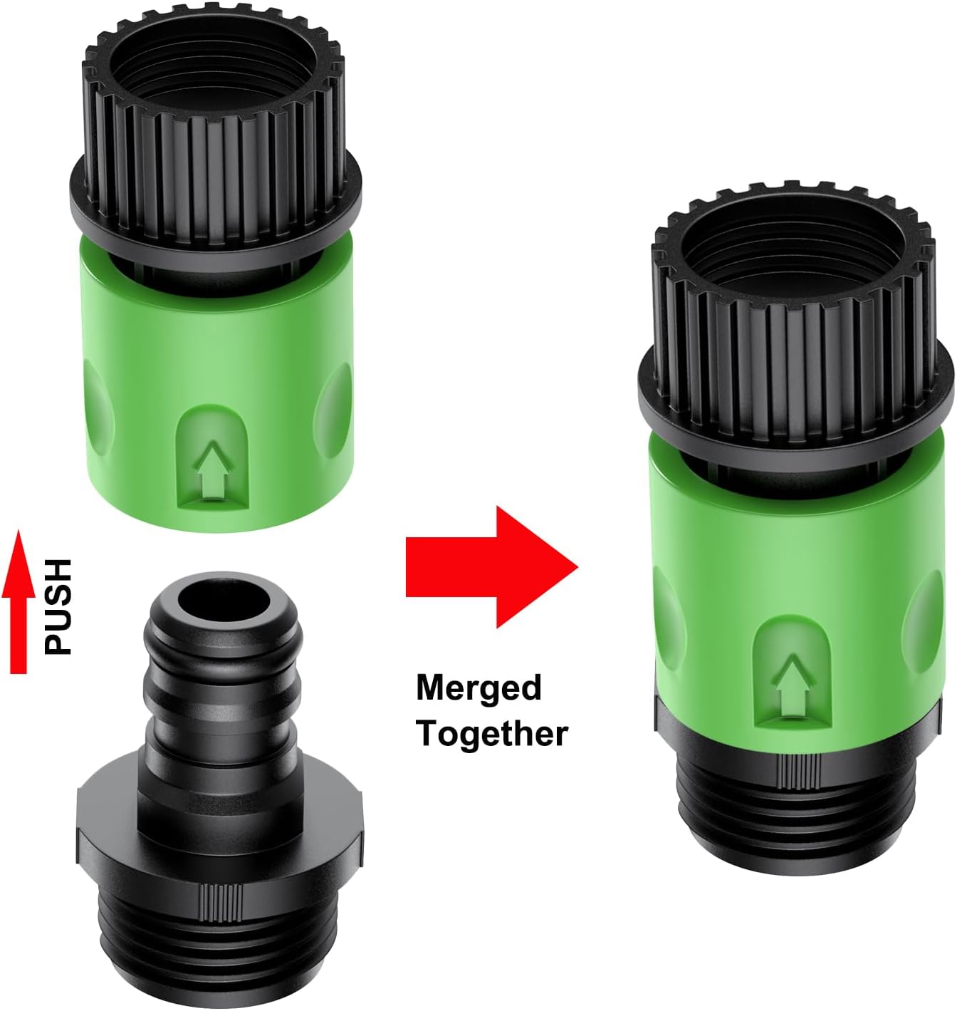 Quick Connect Flush Kit for Sea-doo Yamaha Honda Kawasaki,4-Stroke PWC