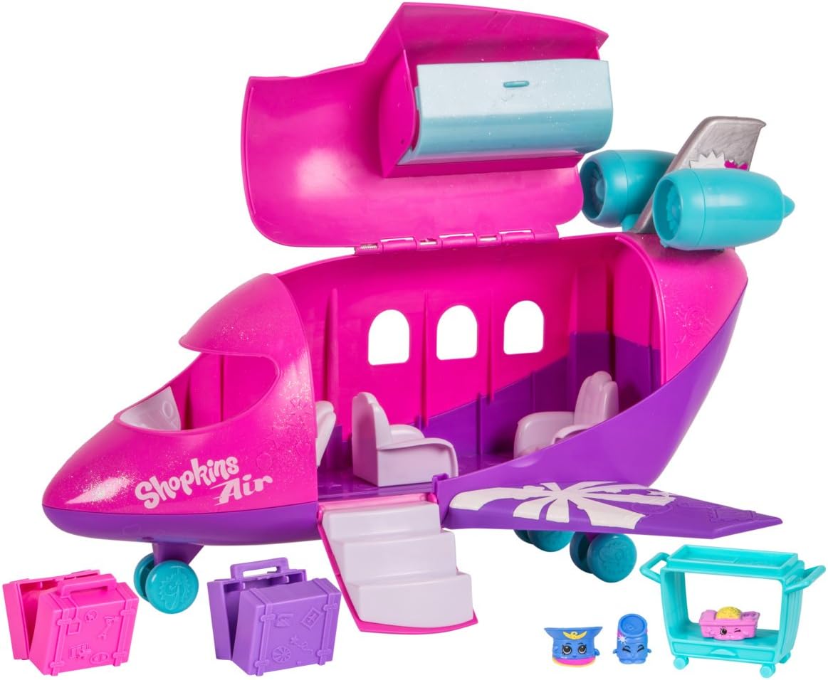 Shopkins Plane Playset, Plus 3 Exclusive