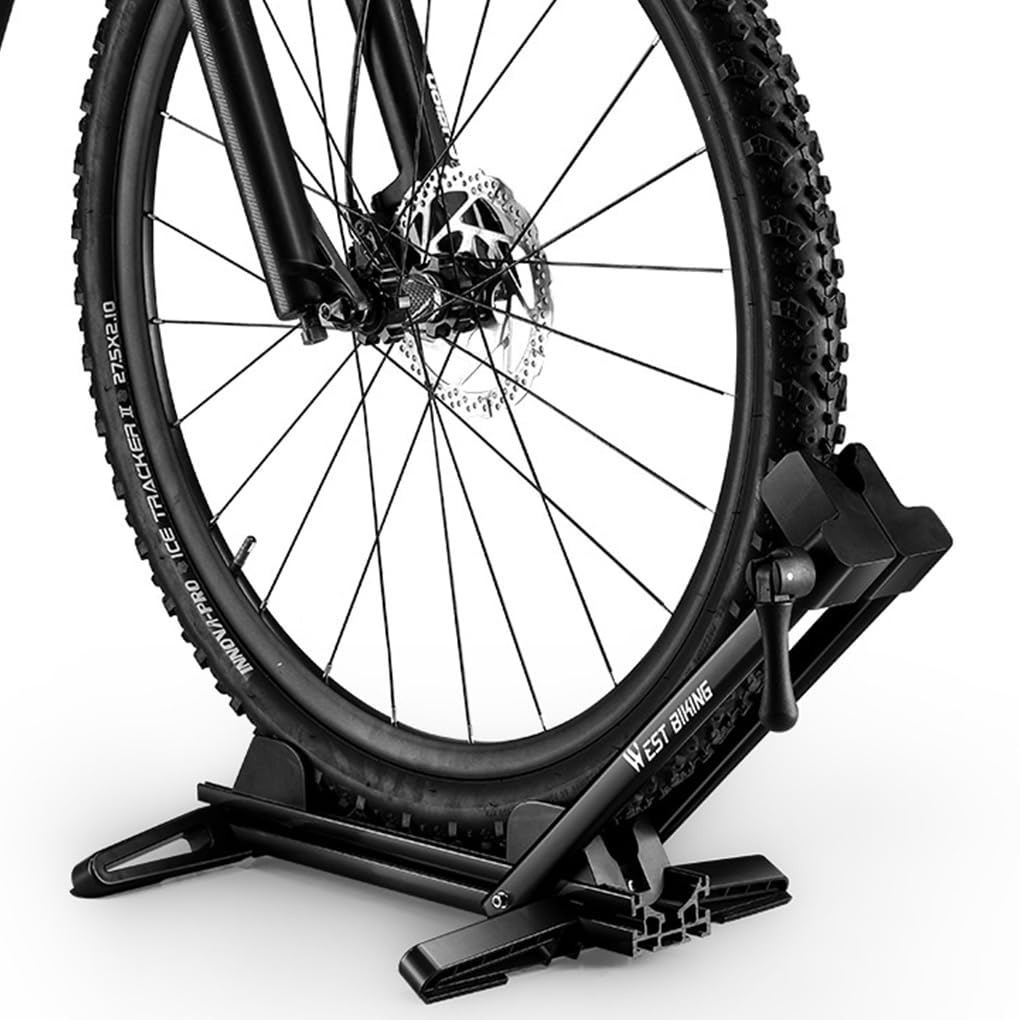 Robuster, Flexibler Fahrradständer, geeignet für Verschiedene | Reifenmodelle, praktisches Reparaturzubehör