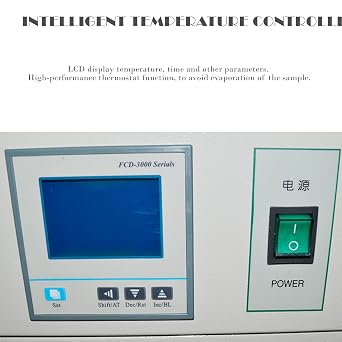 50L LAB Constant Temperature Incubator RT+5-65 Degree Celsius Electric Incubator with LCD Display Double Carrier Bracket 220V