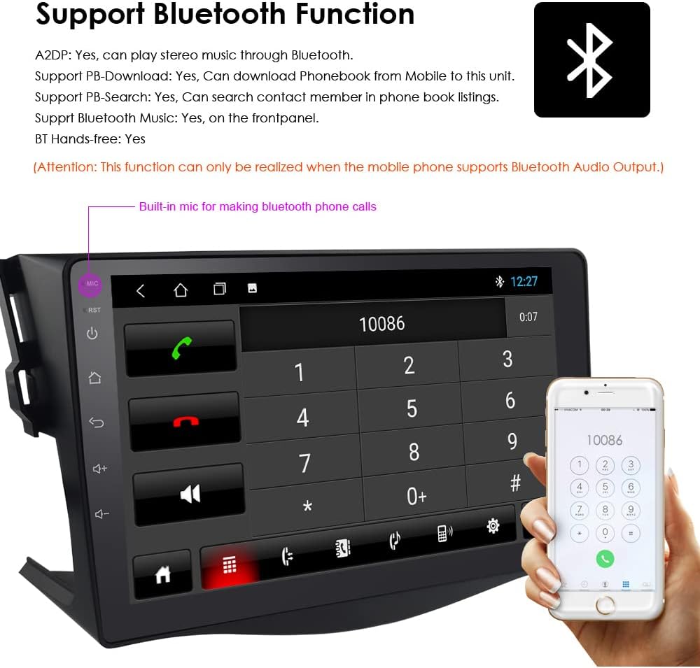 Crаzу Clеаrаnсе hizpo Android 10 Touch Screen Car Stereo for Toyota RAV4 2006-2012, in-Dash GPS Navigation FM Radio Steering Wheel Control Bluetooth MirrorLink DVR DAB+ TPMS OBD2 USB 4G WiFi, with Backup Camera Uр Tо 40% оƒƒ hizpo Android 10 Touch Screen Car Stereo for Toyota RAV4 2006-2012, in-Dash GPS Navigation FM Radio Steering Wheel Control Bluetooth MirrorLink DVR DAB+ TPMS OBD2 USB 4G WiFi, with Backup Camera