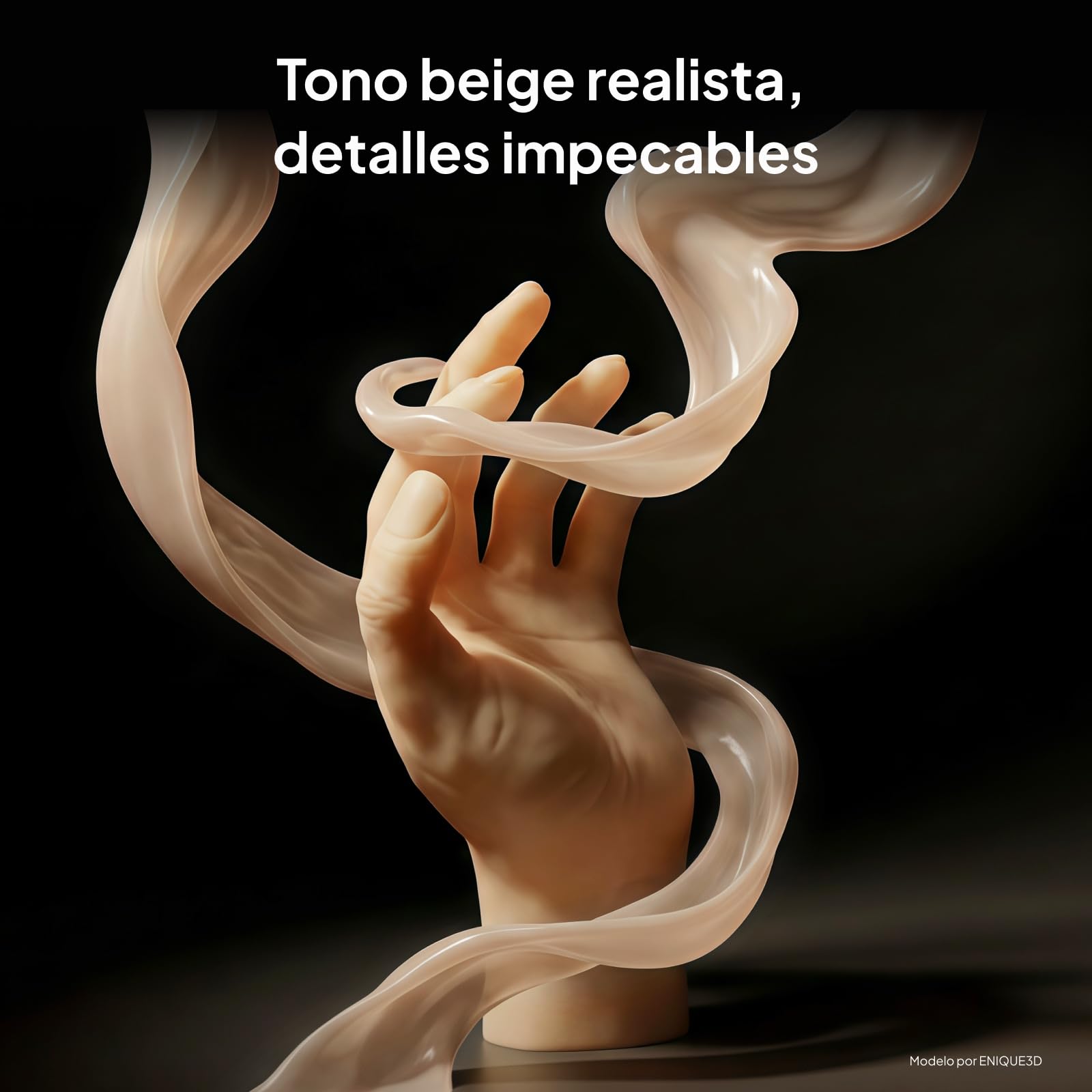 ELEGOO ABS-Like Resin 3.0+, Resina de Fotopolímero Mejorada para Impresoras 3D, Mayor Resistencia al Calor Curado Rápido, Alta Precisión, No quebradiza, Beige 2000g