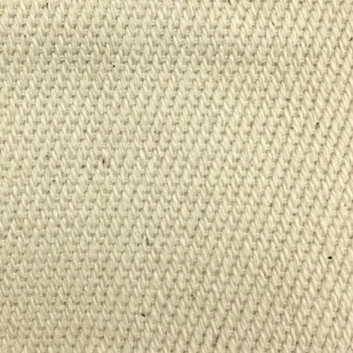 Bond 3" 25 Yard Roll Twill Tape - Cotton Sisal Rug Binding Edge - Area Rug Edge Binding & Carpet Edging - Cotton Twill Tape for Sewing, Gift Wrapping, & Crafts - Durable Carpet Edging Trim - Natural