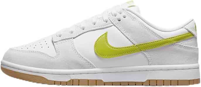 Amazon.com | Nike Dunk Low Women's Shoes (HJ7335-133, White/Gum