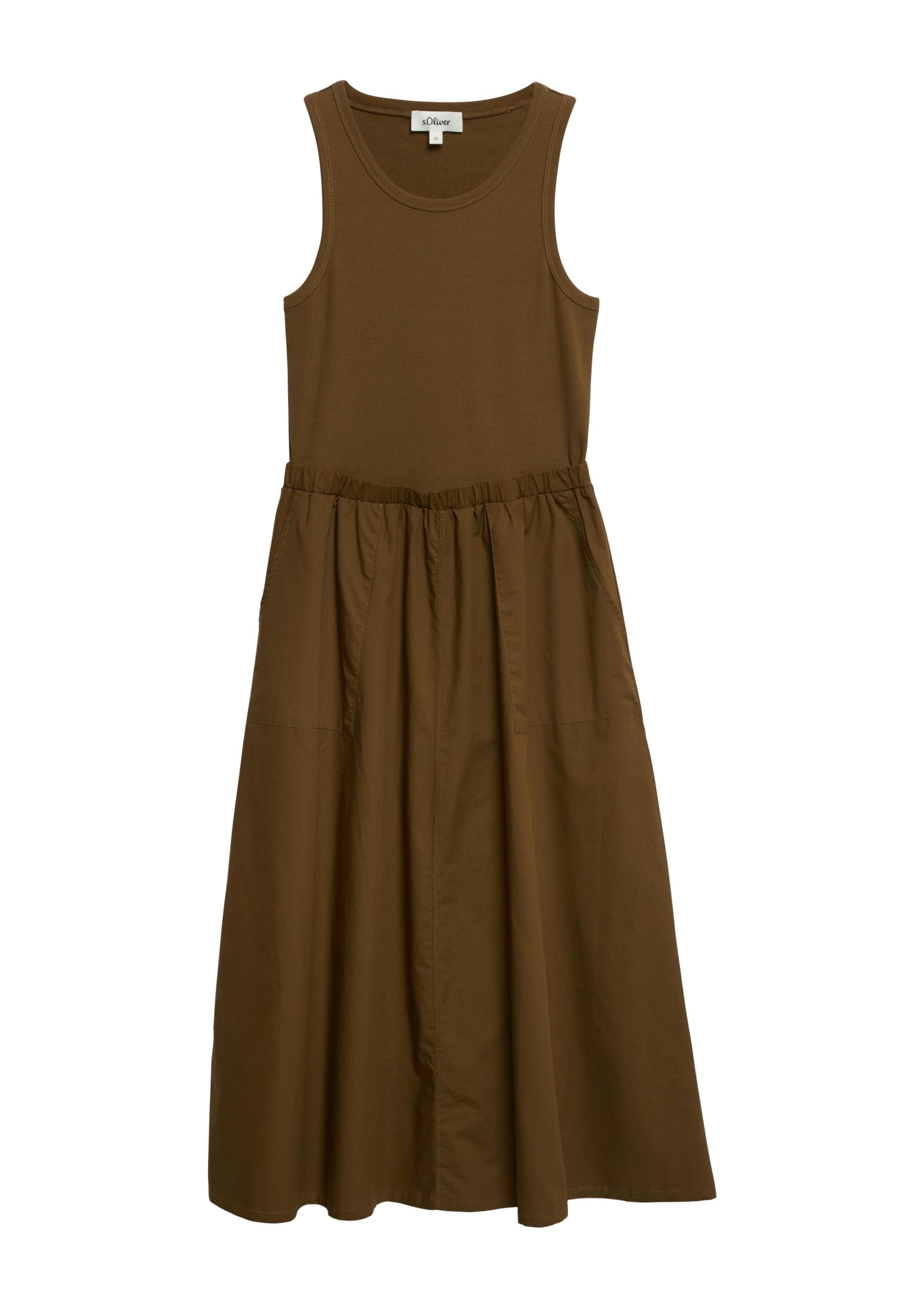 s.Oliver Damen 2180823 Midi Kleid (1er Pack)