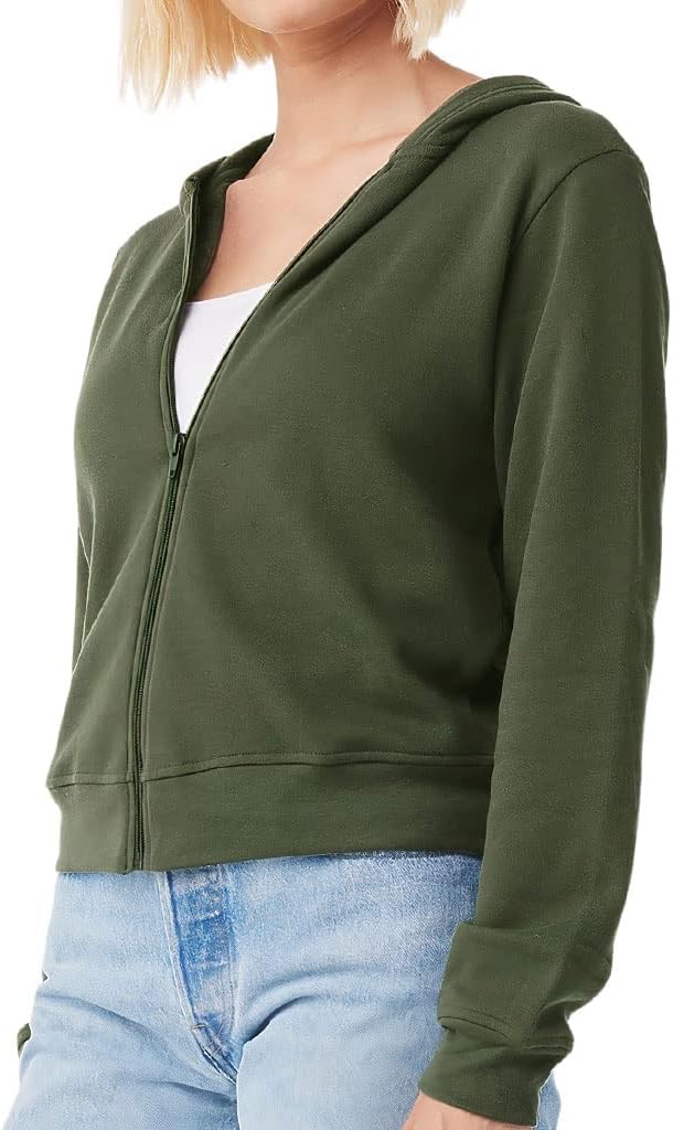 Leopard Graphic Women's Zip Hoodie - Cute Hooded Sweatshirt - Illustration Hoodie