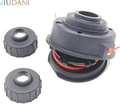 Miniatura 5 de JIUDANI Cabezal de recortadora de cuerda con kit de perilla de golpe 153577 153619 610317 153066 791-180897B Reemplazo para Troy-Bilt Cub-Cadet