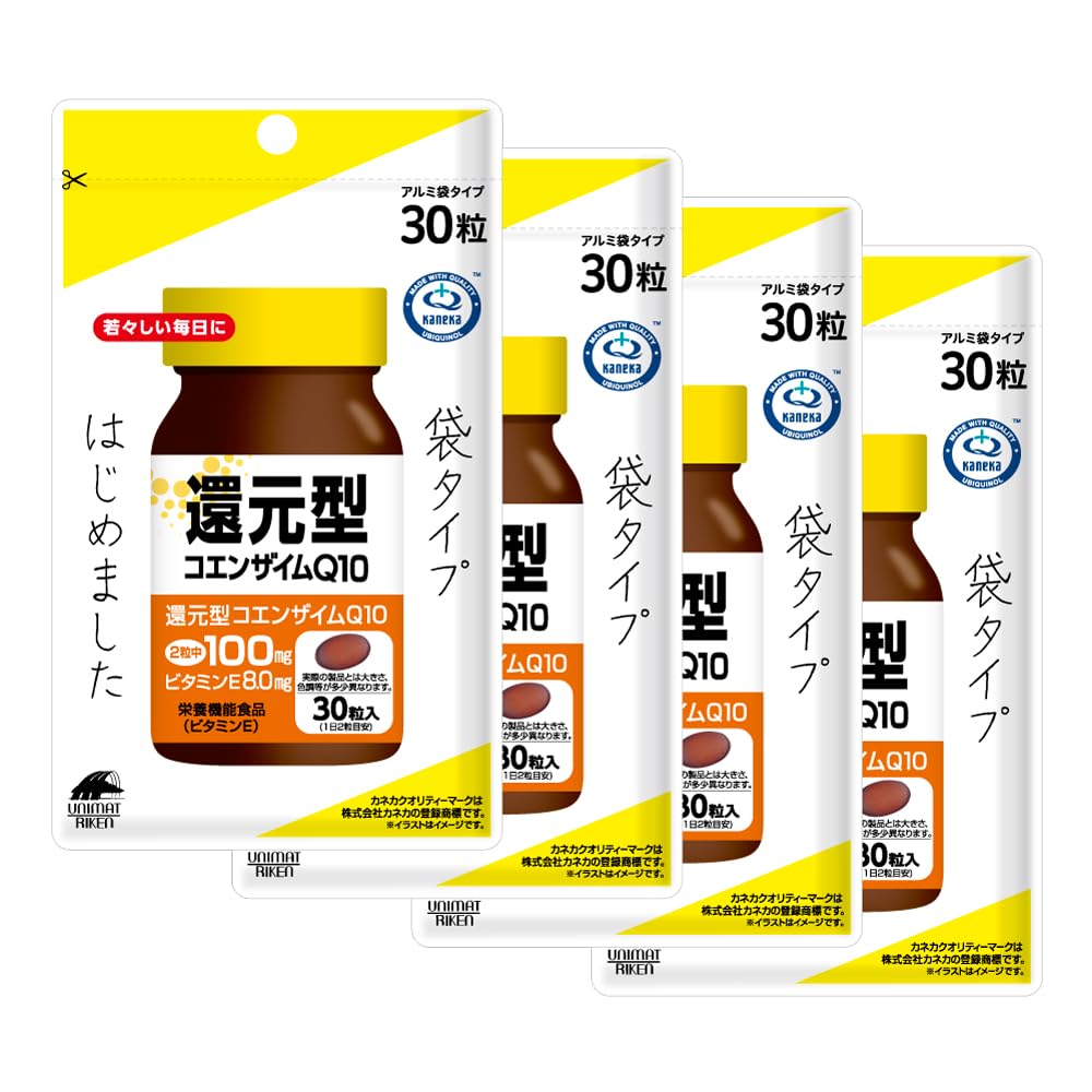 Amazon | ユニマットリケン 還元型コエンザイムQ10 30粒 袋