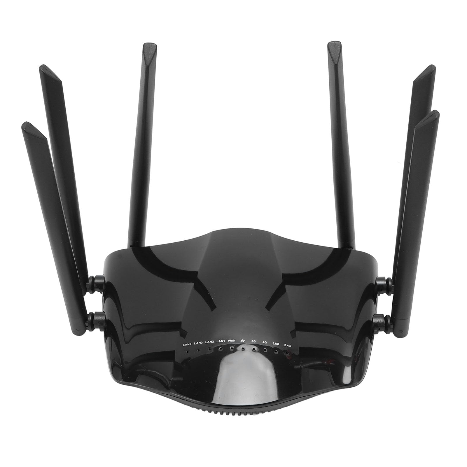 Router 4G LTE, Router WiFi Sbloccato da 1200 Mbps con Slot per Scheda SIM, 6 Antenne Ad Alto Guadagno, Dual Band 2.4G 5.8G per Viaggi in Ufficio in Casa UE Asia (Spina europea)