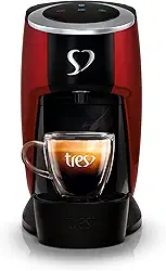 Cafeteira Espresso Touch Vermelha, 220V - TRES 3 Corações
