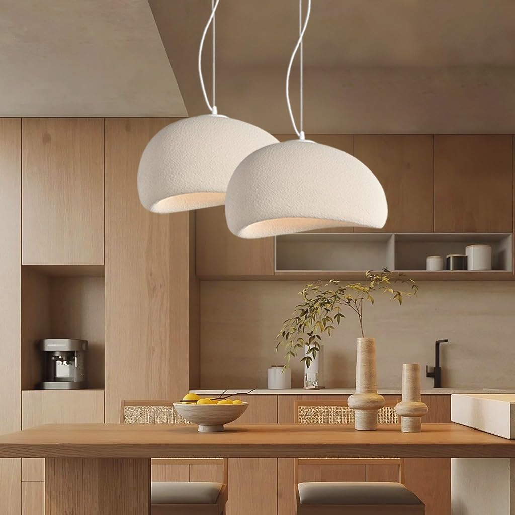 Nowoczesna Lampa Wisząca Do Salonu E27 Brązowa Żyrandol Japoński Lampy Sufitowe Styl Wabi-sabi Kształt Gniazda Ptasiego Stojak Oświetleniowy Wyspy Kuchennej Lampa Wisząca Stołu Jadalnego(A,60)