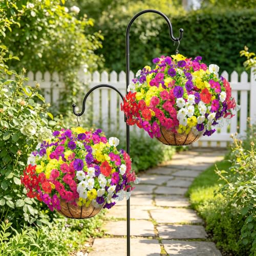 12 Bundles Artificial Morning Glory Flowers for Outdoors Decoration（Mix6） - image 4