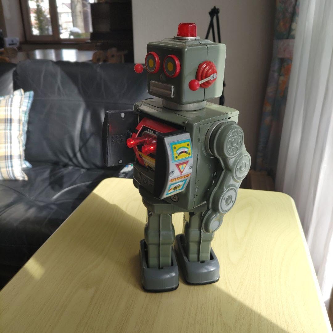 Amazon.co.jp: 7*ブリキ ロボット スペース ウォークマン レトロ