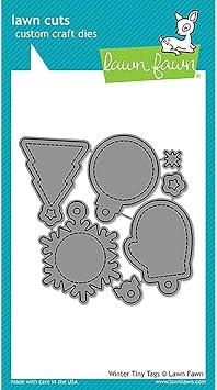Lawn Cuts Custom Craft Dies-Winter Tiny Tags