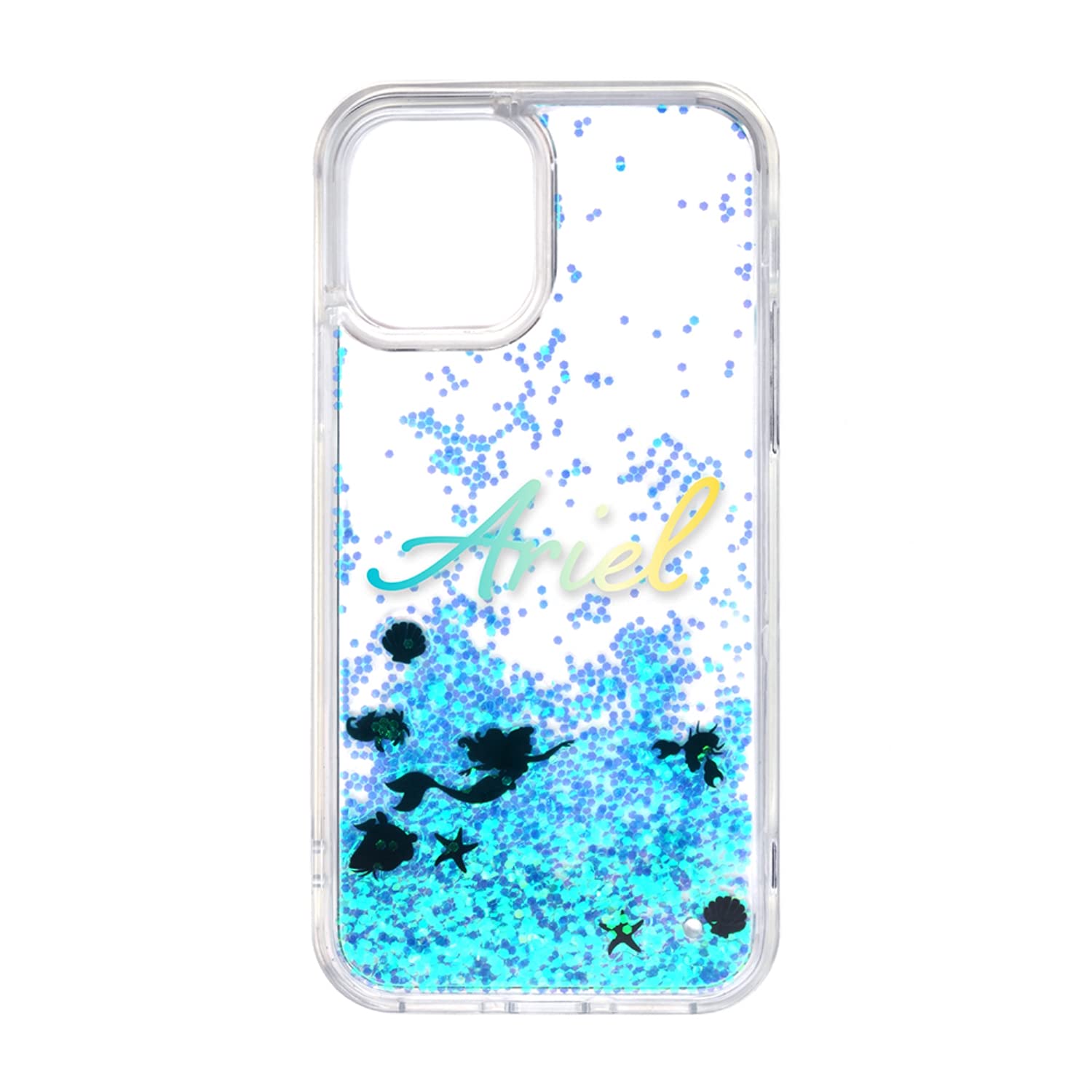 Premium Style iPhone 12 mini用 グリッターケース [アリエル] PG-DLQ20F03ARL