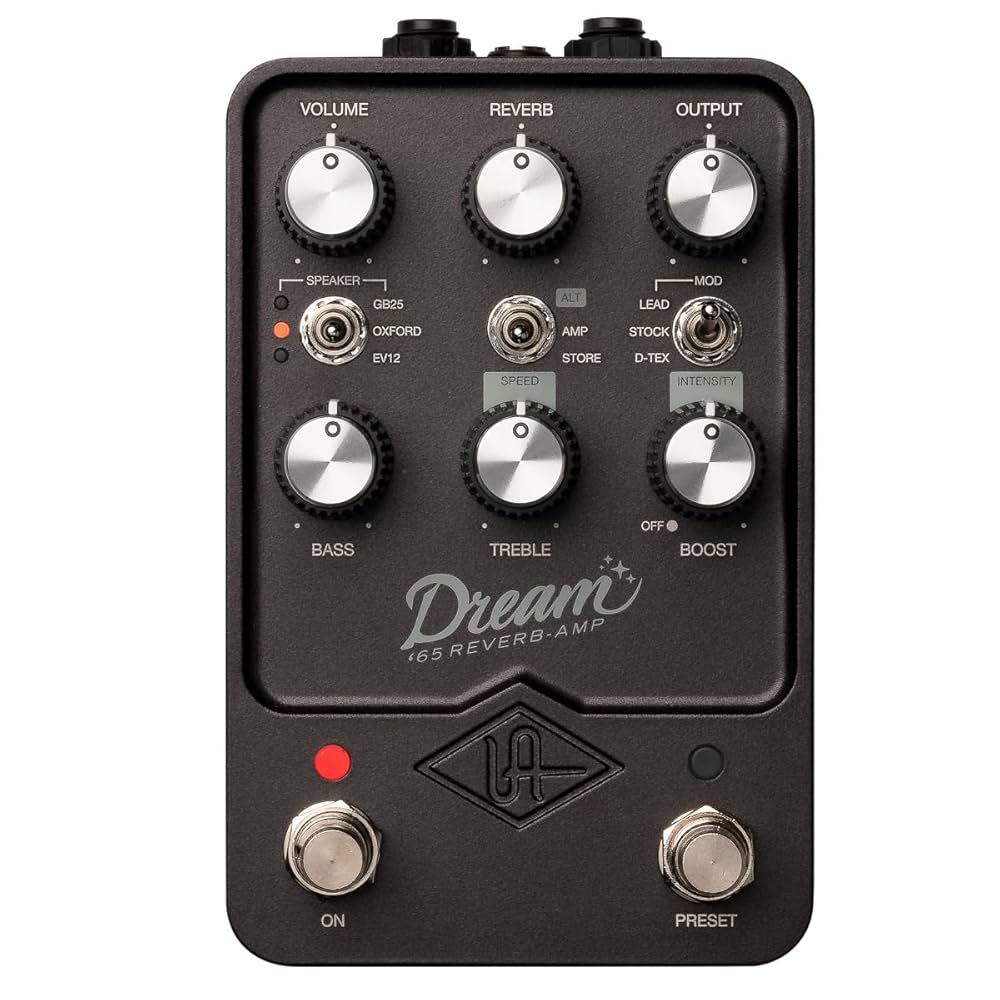 【値下げ中】 UAFX Dream65 Reverb Amplifier Amazon.com: Universal Audio UAFX Dream '65 Reverb Amplifier