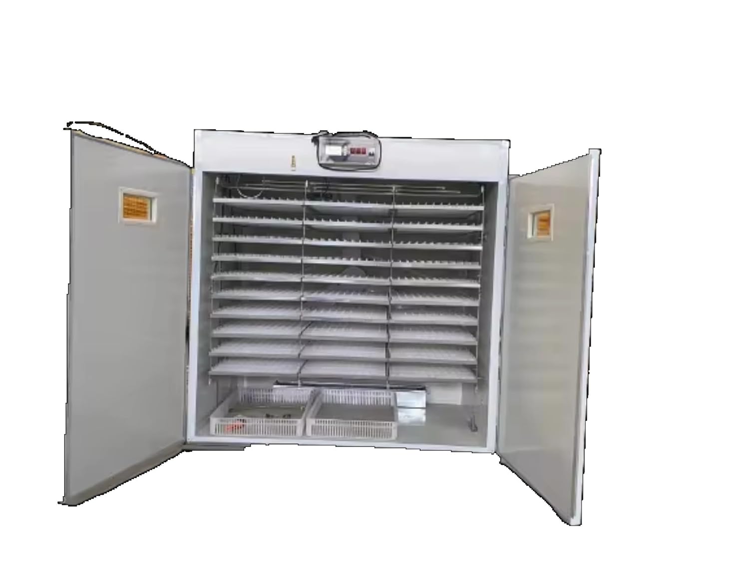 Egg Incubator, Automatic Egg Turning Temperature Control and Egg Incubator - Incubator for incubating Chickens, Ducks, Geese and Various Birds, can accommodate 1584 Eggs