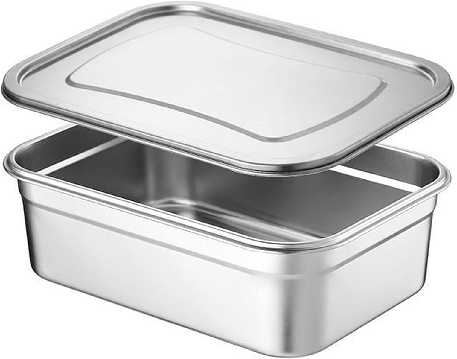 Amazon｜Theagiz ステンレス バット 蓋付き 深型 キッチン用食品保存