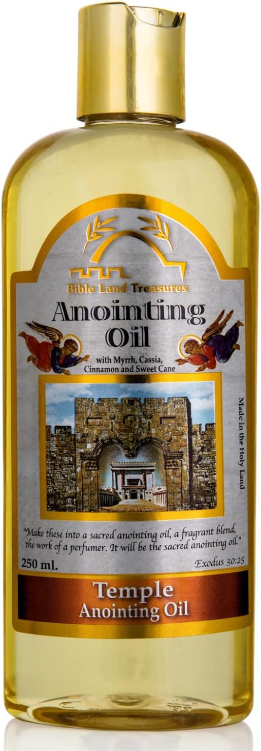 Anointing Oil for Prayer, Blessing Oil of Gladness | Temple, 250 ml