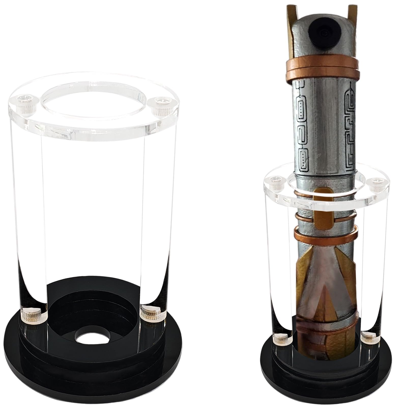 Lichtschwert Halter Lichtschwert Ständer Schwert Ständer Desktop Acryl Lichtschwert Fixed Dekorative Stäbe und Sammlerstücke
