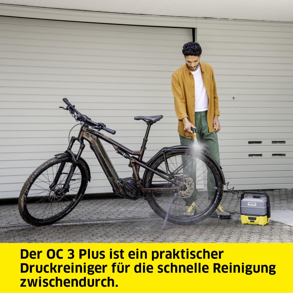 Kärcher OC 3 Plus Mobile Outdoor Cleaner, 2 l/min, 7 l Wassertank, Lithium-Ionen-Akku, Niederdruck