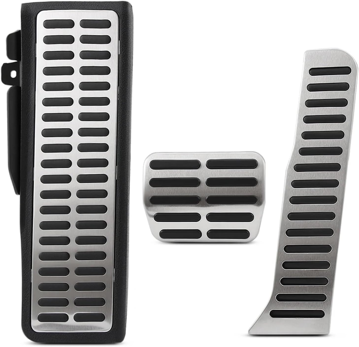 Car Brake Pedal Pad Replacement for VW for Sharan MK2 7N 2010~2022 Car Foot Pedals Gas Accelerator Brake Restfoot Non-Slip Pedal Cover Pads Car Foot Pedal Covers (Color : D- 4 pcs)(E- 3 pcs)