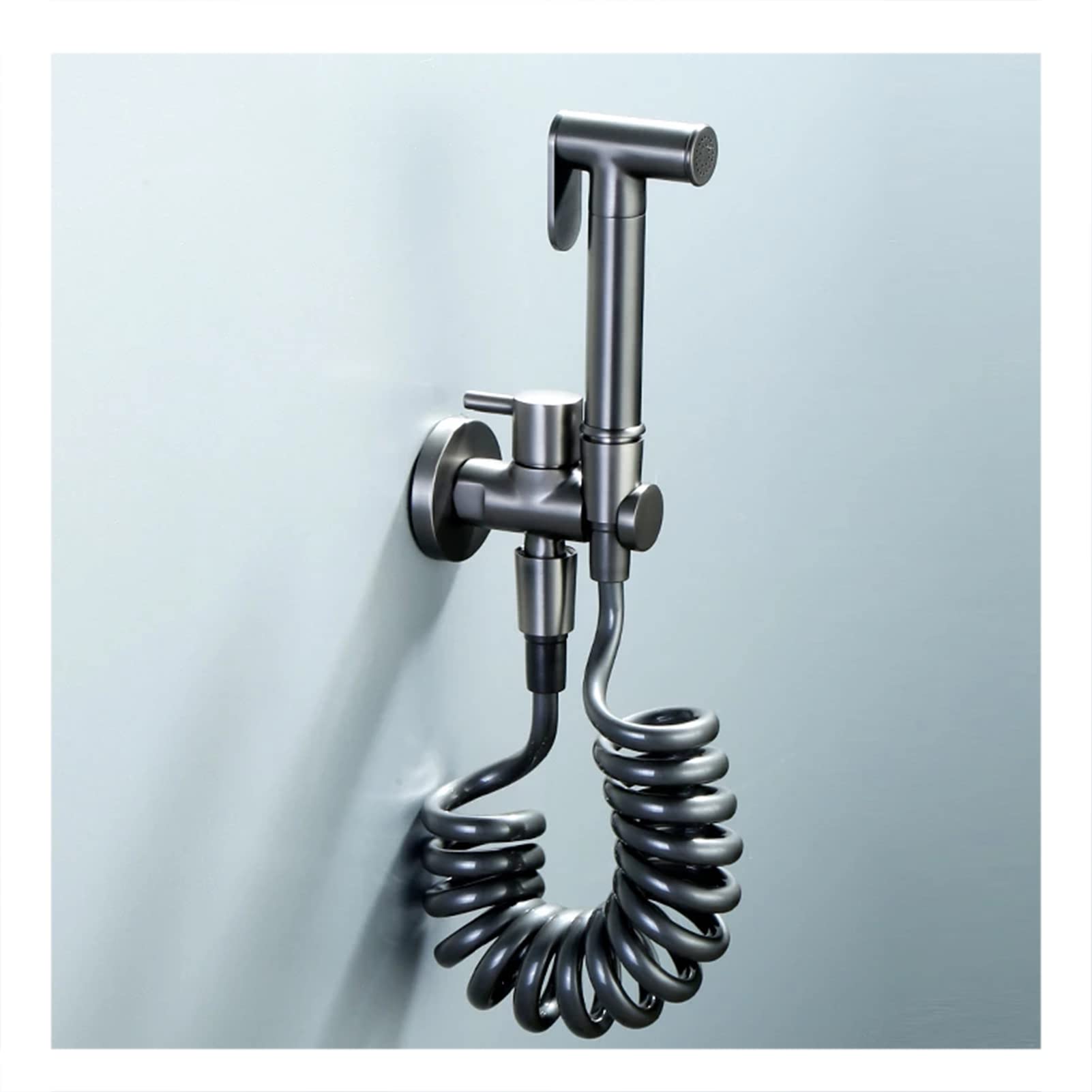 Kit de douche de toilette à main ergonomique en laiton contre les irritations