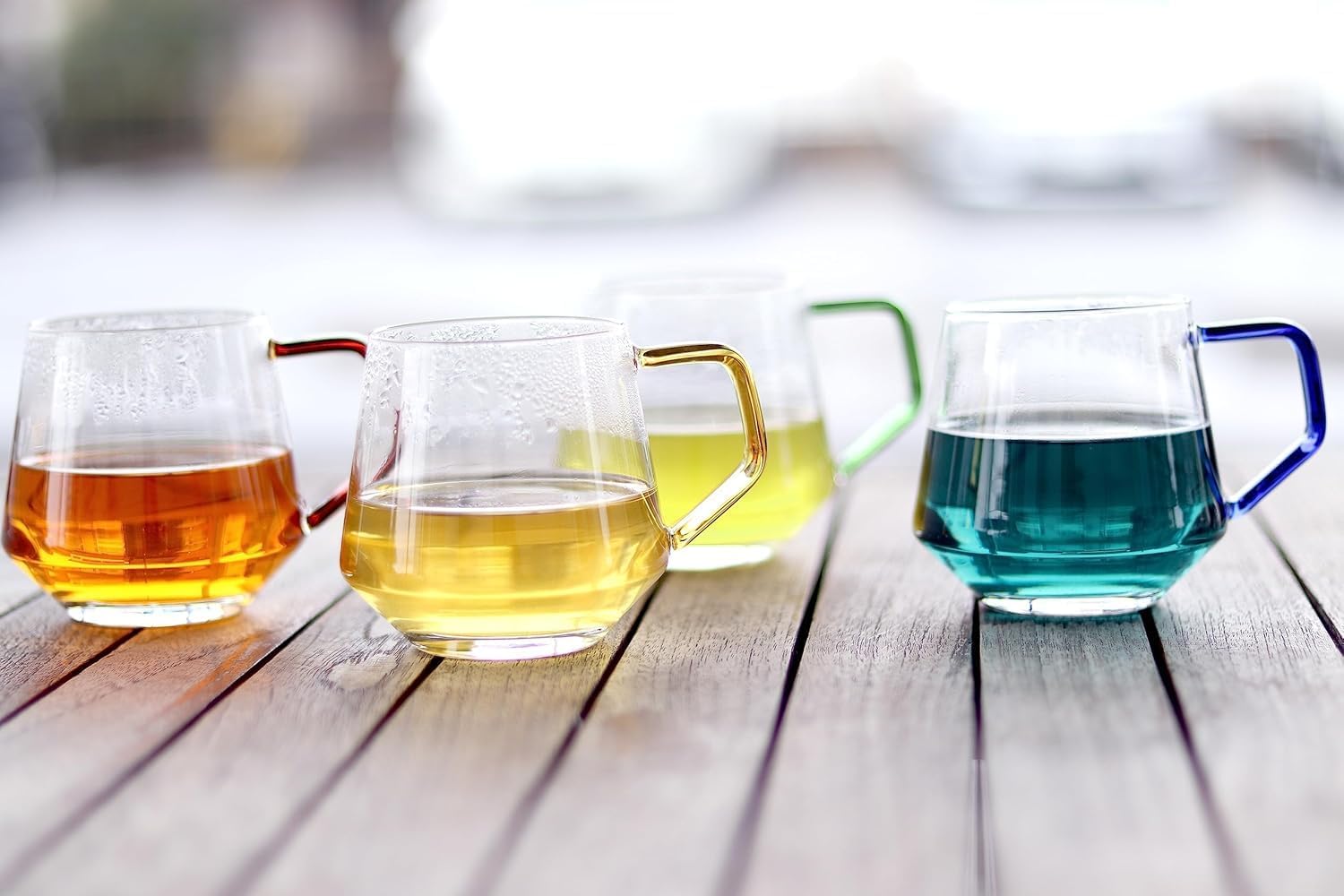 Double Wall Glass Coffee Mugs - Set of 2 -15