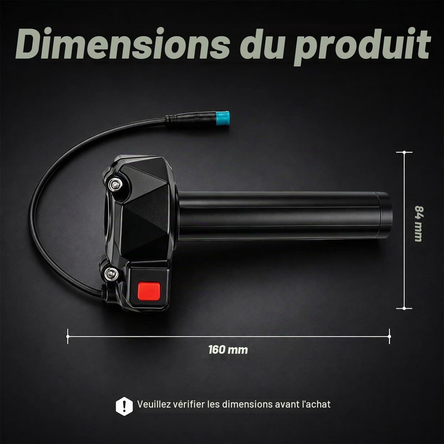 Talaria Sting Poignée d'accélérateur Twist pour X3/MX3/MX4/MX5 - Noir | Poignée d'accélérateur de moto, poignée d'accélérateur de vélo électrique, Dirt Bike