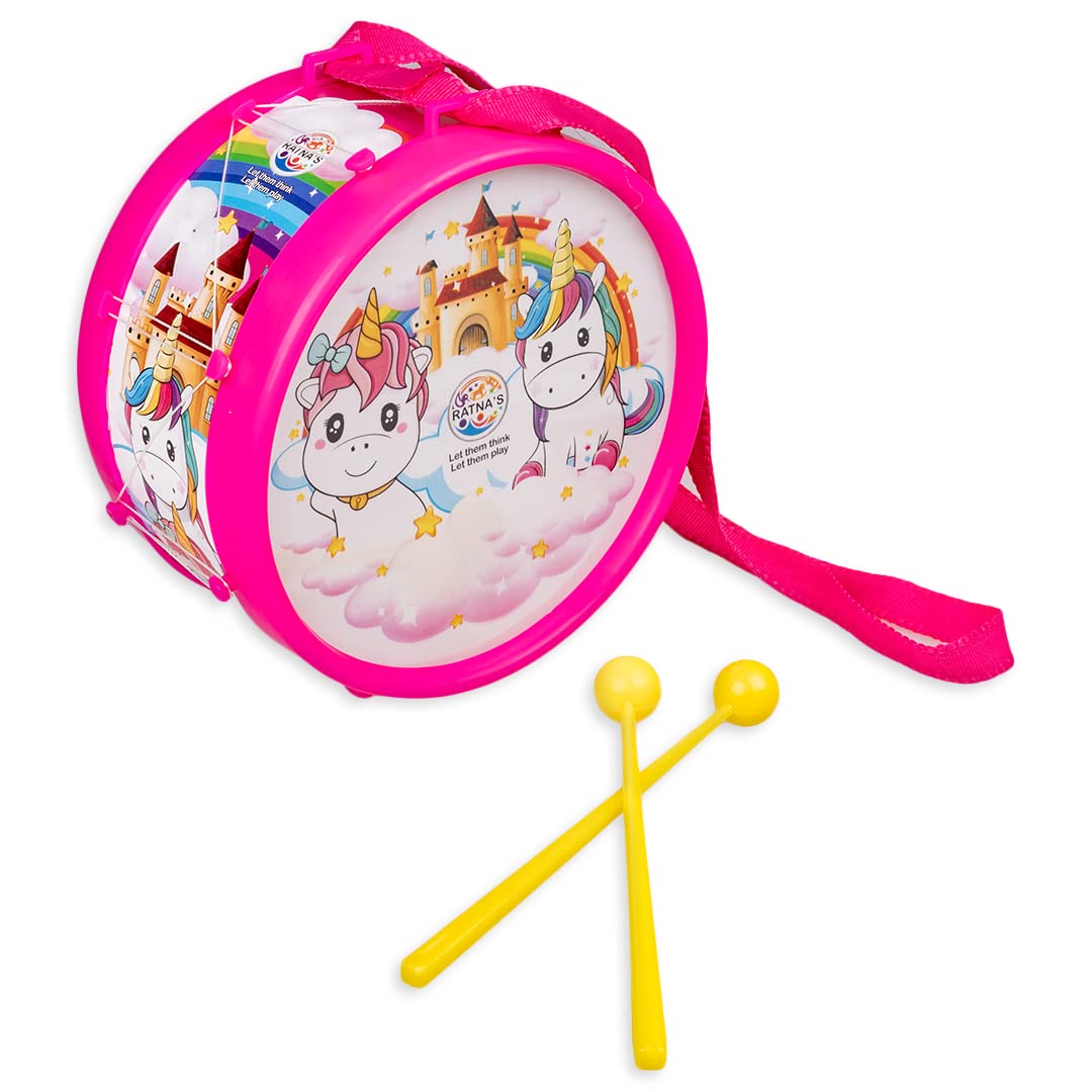See full amazon price history chart for Ratnas Rhythm Musical Drum Junior Unicorn Print Musical Instrument Toy Drum Set with 2 Sticks & Hanging Strap for Toddlers, Kids Ratnas Rhythm Musical Drum Junior Unicorn Print Musical Instrument Toy Drum Set with 2 Sticks & Hanging Strap for Toddlers, Kids (B0B14ZSWSH) Amazon Price History, Amazon Price Tracker