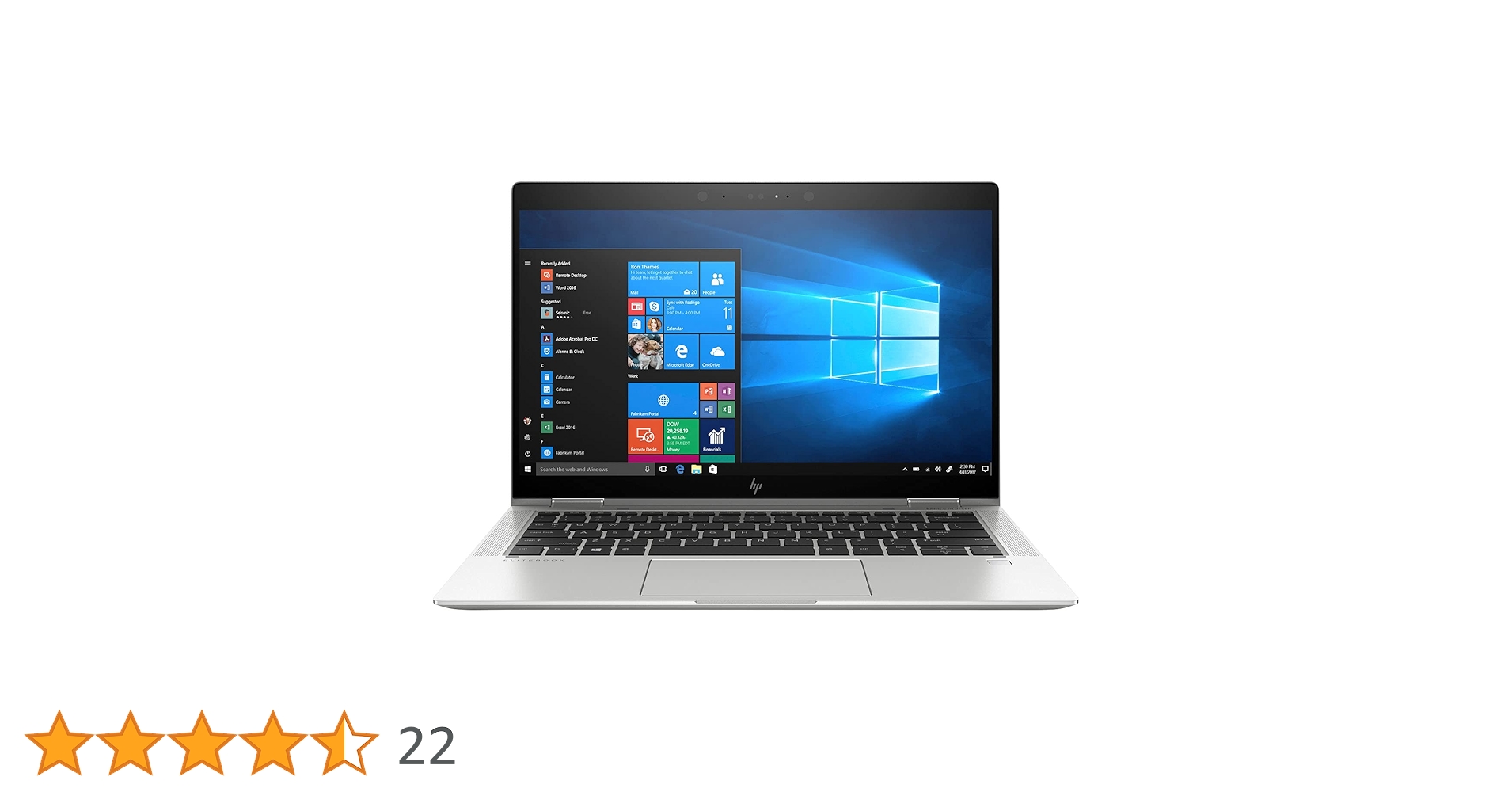 HP EliteBook x360 1030 G3 2-in-1 Touchscreen Laptop, Intel