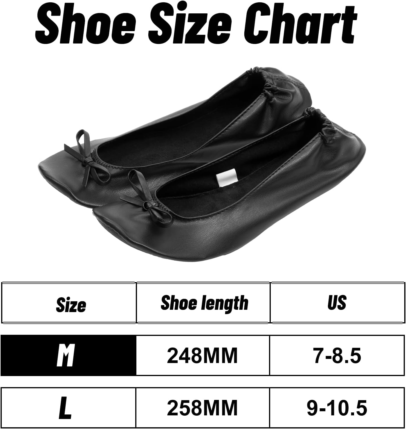 Lusofie Foldable Flats for Women with Zipper Pouch - Foldable Ballet Flats for Women for Travel Office Weddings