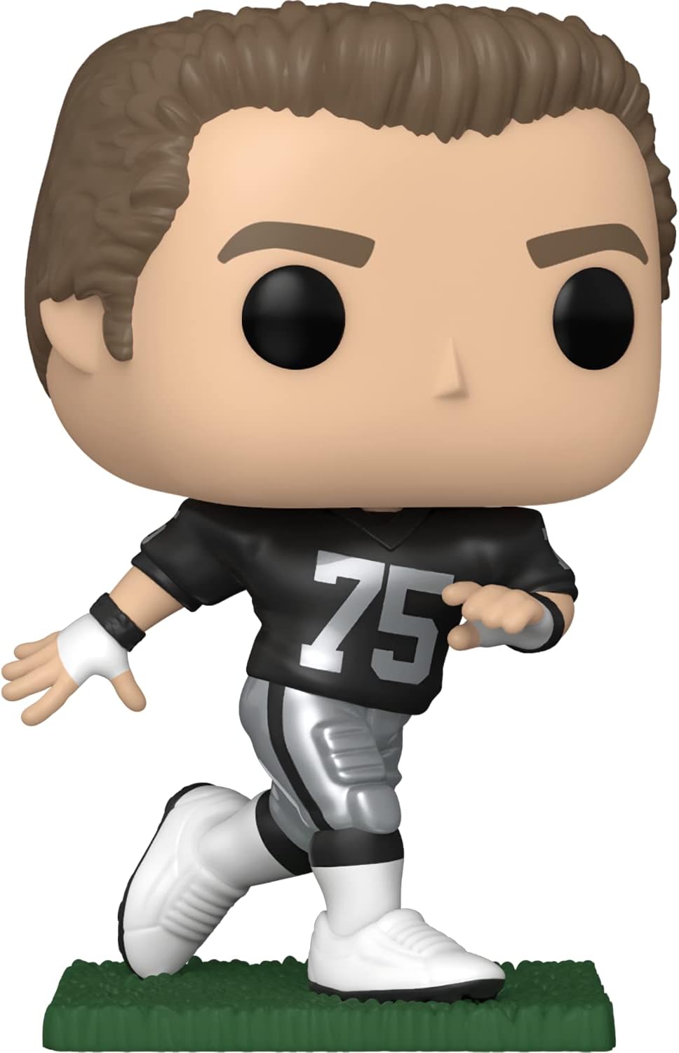 H o w i e L o n g [Raide r s]: Fun ko P o p ! Football Vinyl Figurine Bundle with 1 Compatible 'ToysDiva' Graphic Protector (151-51749 - B)