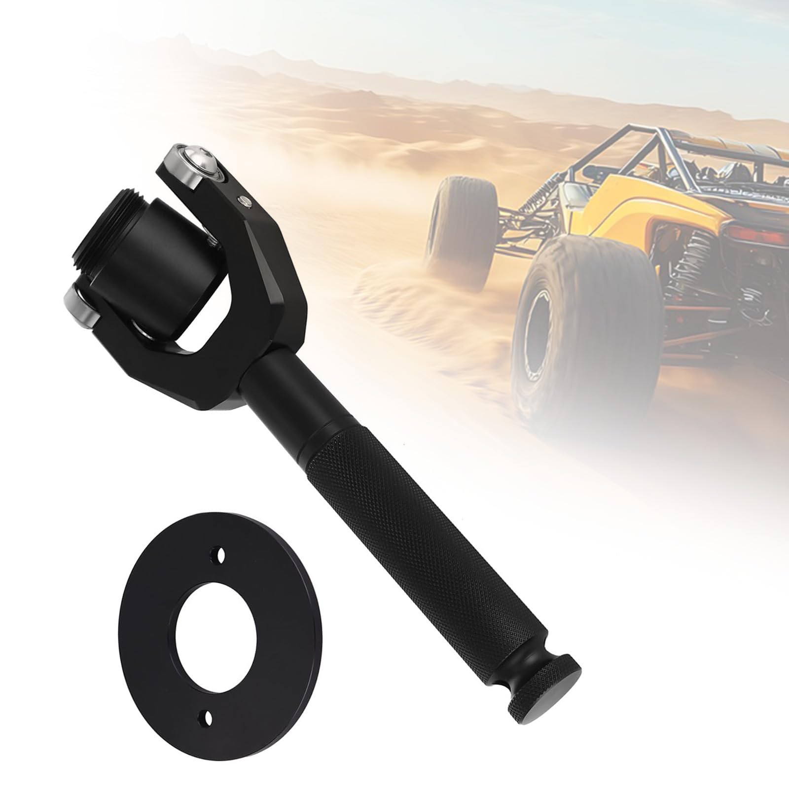 Set servizio cintura UTV, Silver | Dispositivo accesso alla frizione in lega, impugnatura testurizzata, disco adattatore, disponibilità per la