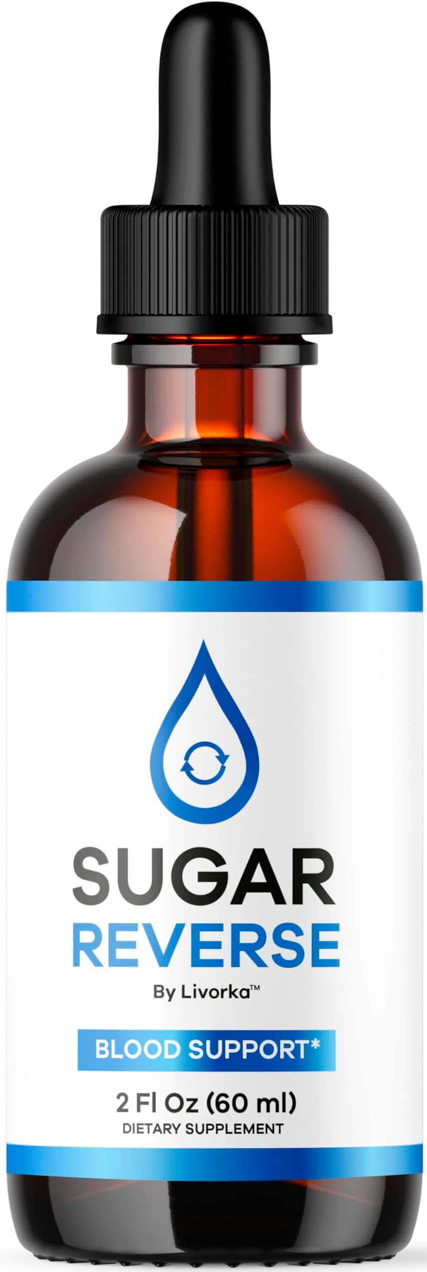 LIVORKA Sugar Reverse - Sugar Reverse Reviews, Sugar Reverse Drops Official Liquid Supplement Support, SugarReverse Drop, 1 Bottle for 1 Month